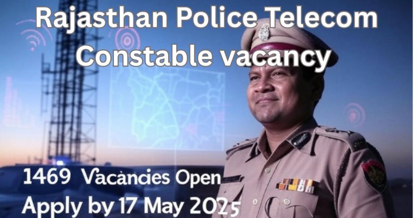 Rajasthan Police Telecom Constable vacancy 2025