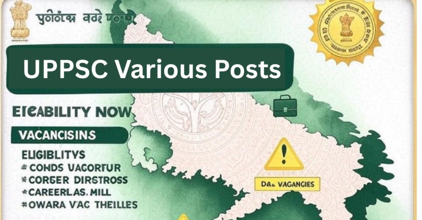UPPSC Various Posts Recruitment 2025