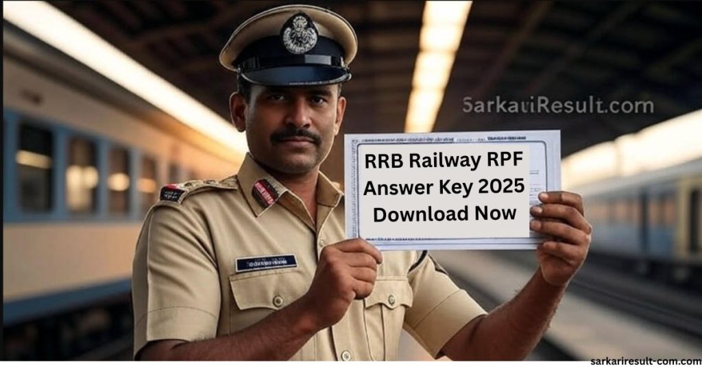 RRB Railway RPF Answer Key 2025