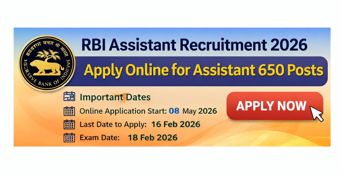 RBI Assistant Recruitment 2026 1