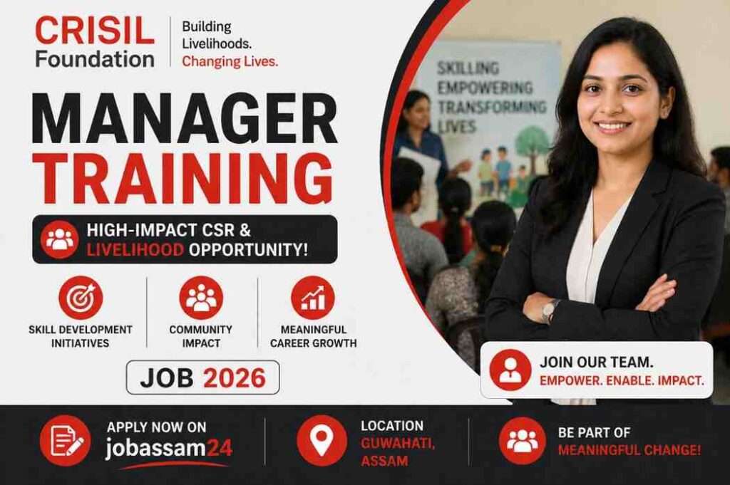 Manager Training CRISIL Foundation Guwahati