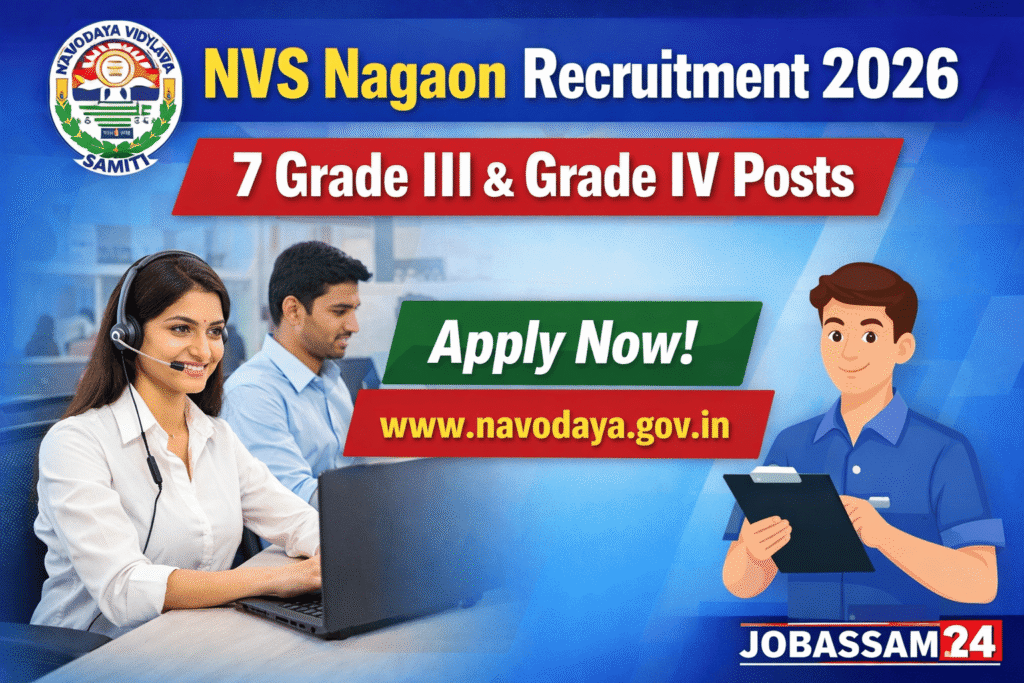 NVS Nagaon Recruitment 2026