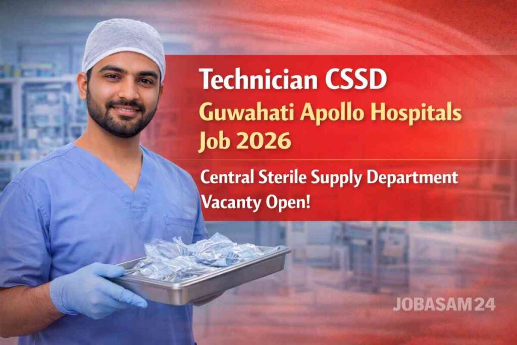Technician CSSD Guwahati Apollo Hospitals