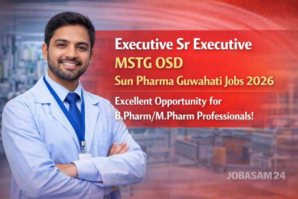 Executive/Sr Executive – MSTG OSD