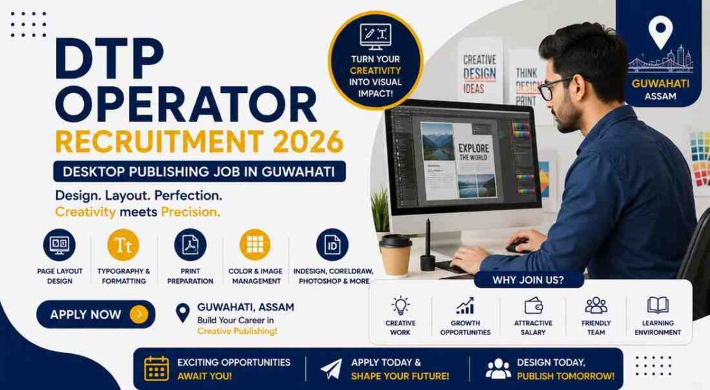 DTP Operator Recruitment 2026