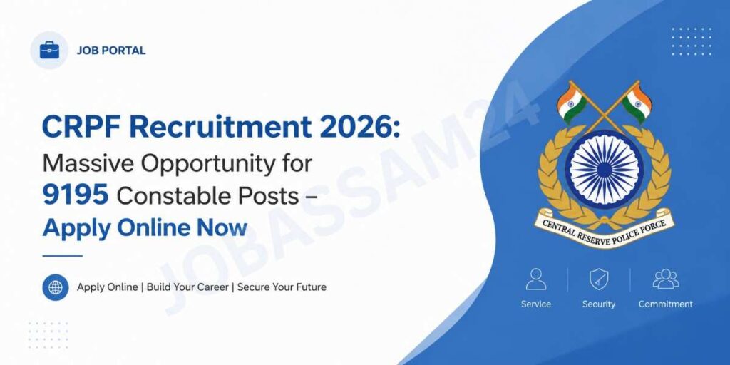 CRPF Recruitment 2026