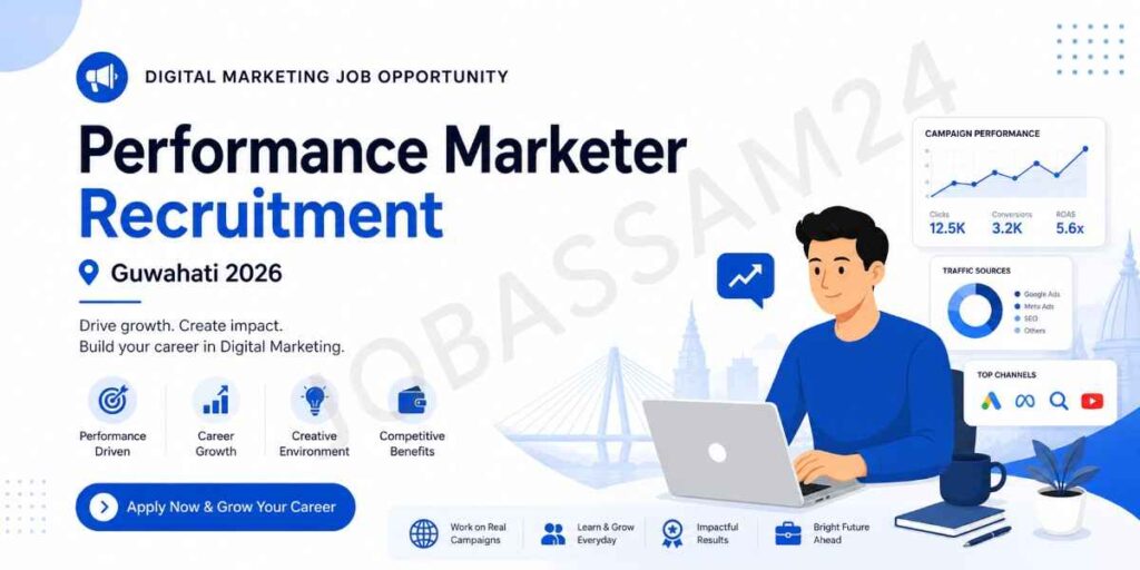 Performance Marketer Recruitment Guwahati 2026 
