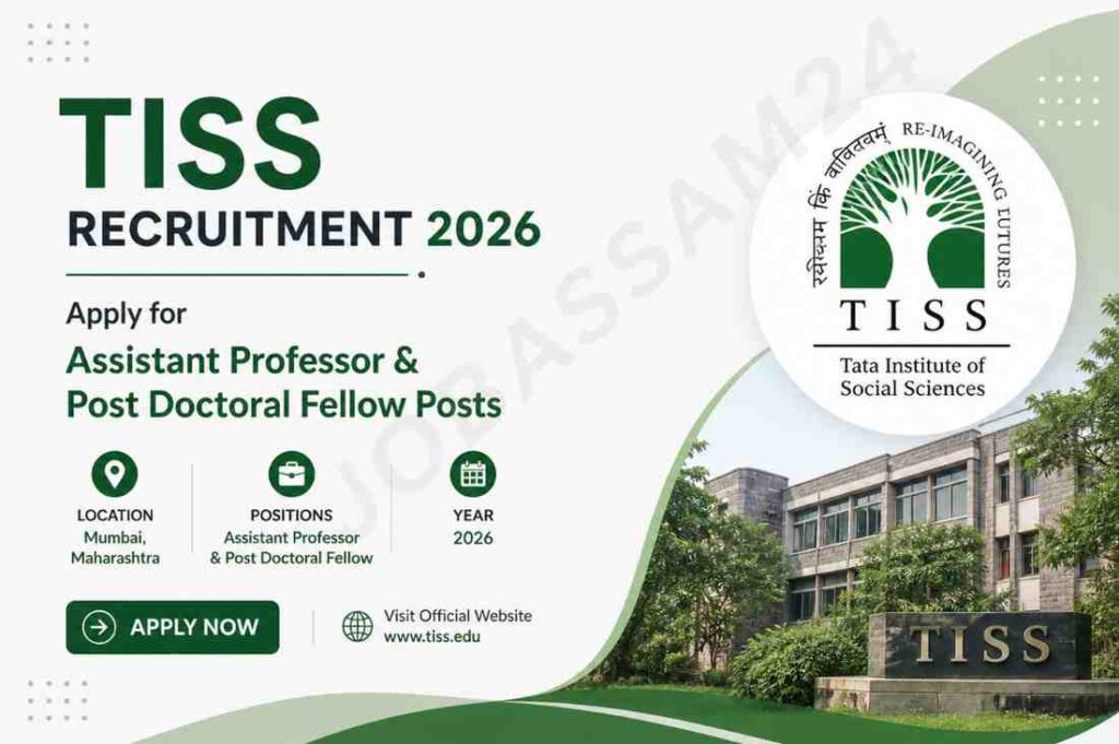 TISS Recruitment 2026
