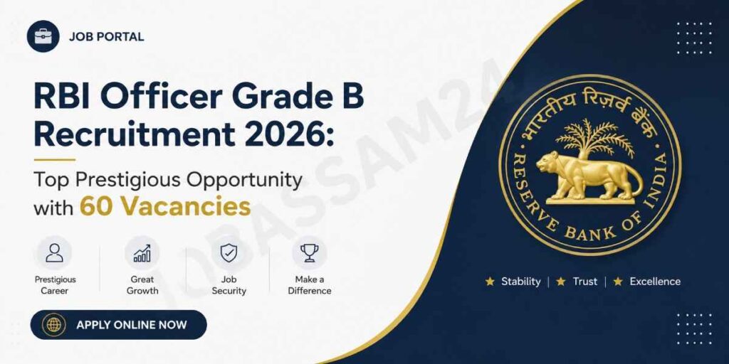 RBI Officer Grade B Recruitment 2026