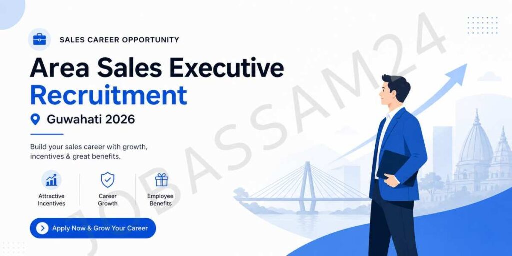 Area Sales Executive Recruitment Guwahati 2026